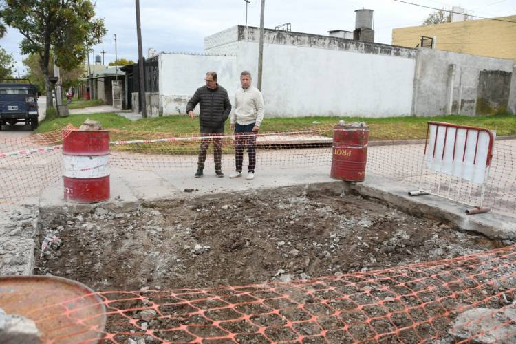 Se puso en marcha la 12º etapa del Plan Integral de Arreglo de Calles
