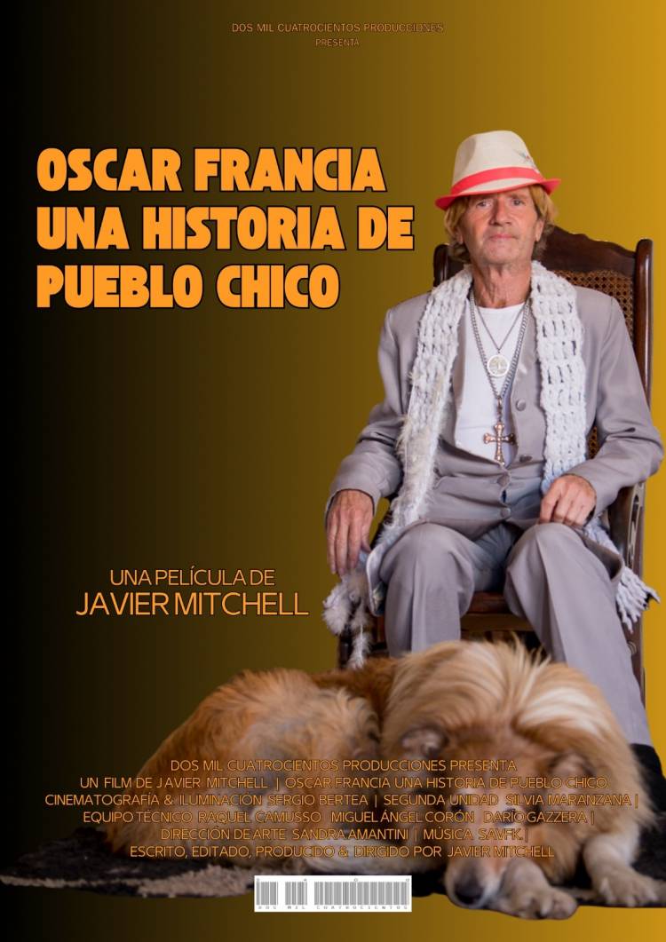 El documental sobre la vida de Oscar Francia participará en un festival de cine en París