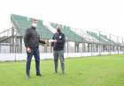 García Aresca entregó ayuda económica a Sportivo Belgrano