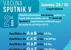 Operativo Vacunación COVID 19, jueves 28