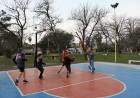 Se inauguró una nueva cancha de básquet 3x3 en barrio El Prado