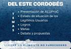 Primera reunión provincial de ALUProC en la ciudad
