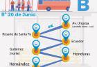Modificación de recorrido de las Líneas B y C del transporte urbano de pasajeros