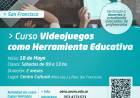 Inscriben para curso de video juego como herramienta educativa