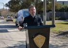 Se inauguró la red colectora de líquidos cloacales de Casonas del Bosque