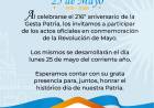 Con el tradicional desfile y actos protocolares San Francisco se prepara para celebrar el 25 de Mayo