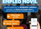 La Oficina de Empleo Móvil llega mañana a Barrio Jardín