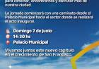El 7 de junio se inaugura la revaloración del bulevar 9 de julio, senda peatonal y bicisenda a nivel y en altura