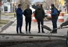 Con un bacheo sobre bulevar Buenos Aires comenzó la 13° etapa del Plan Integral de Arreglo de Calles