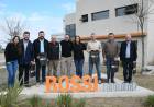 El intendente visitó la planta de Rossi Aluminios en el Parque Industrial