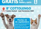Cronograma de la campaña de vacunación antirrábica y castraciones para esta semana