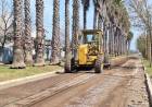 Avanzan las tareas de mejoramiento de calles en distintos sectores de la ciudad