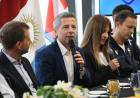Bernarte recibió a la comitiva de Pinerolo en el marco de los 30 años del hermanamiento