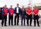 La Sociedad Bomberos Voluntarios de San Francisco estuvo presente en la inauguración del nuevo tramo de la Autovía 19