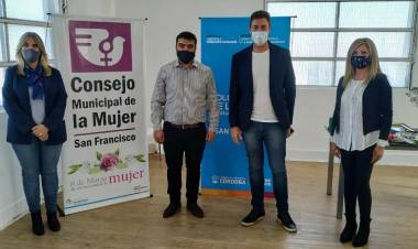 García Aresca destacó el trabajo del Polo Integral de la Mujer en su primer año de gestión