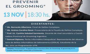 Actividad especial en el Día Nacional de la lucha contra el Grooming