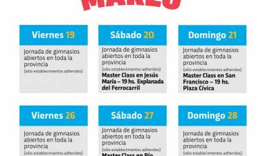 Master Class para concientizar sobre los beneficios de la actividad física