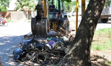 El municipio intensifica las tareas para erradicar los minibasurales