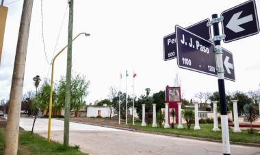 Ya se encuentra habilitado el tránsito en el cruce de vías de calle Perú