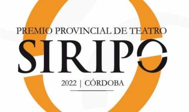 Se entregaron los Premios Provinciales de Teatro “Siripo” 2022