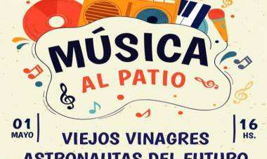 Se viene la primer fecha del evento Música en el Patio