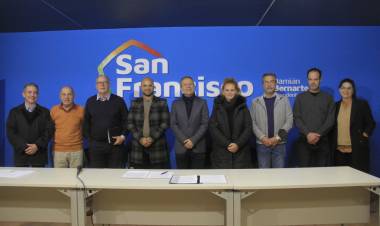 Bernarte anunció el lanzamiento del Concurso “Renovación Urbana y Paisajística del Bv. 25 de Mayo”