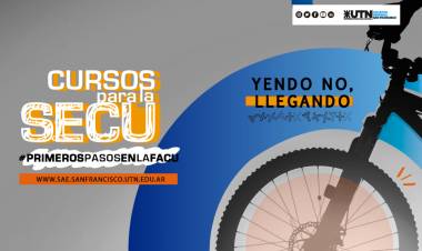 Se vienen los Cursos para la Secu en UTN San Francisco