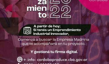 Provincia presentó el Programa Emprende INNdustria 2022