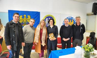 Representantes del Intituto Convitto Nazionale Paolo Diacono de Cividale visitaron la ciudad