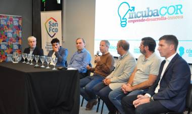 Llega a San Francisco el programa provincial “IncubaCor”
