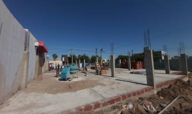 Supervisaron la ampliación de la escuela ProA de barrio Ciudad