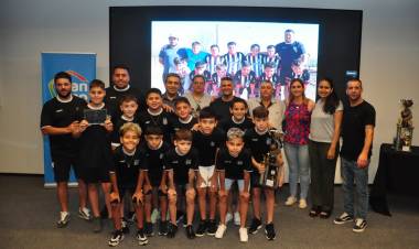 Se entregaron premios a los ganadores del Torneo Clausura de la Liga de Baby Fútbol "Copa Ciudad de San Francisco”