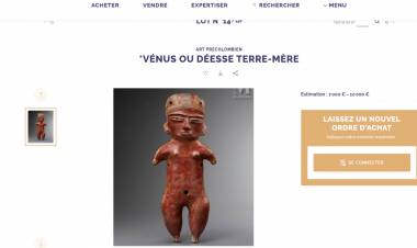 Países latinoamericanos reclaman por subasta de piezas precolombinas en París