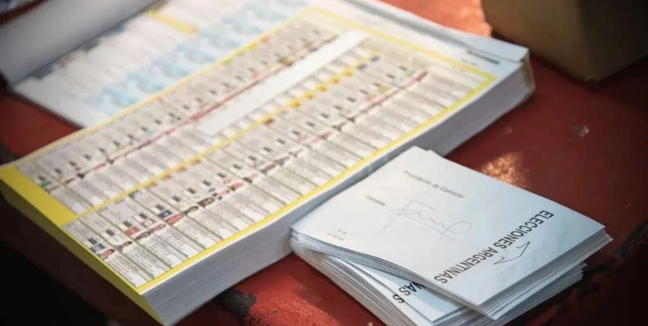 Elecciones 2023: luego del sorteo, así queda la Boleta Única para gobernador