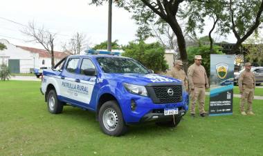Se presentó una nueva unidad para patrullaje rural