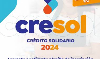 Se extiende el plazo de inscripción al Programa CRESOL