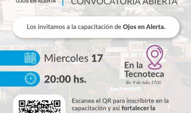 Charla informativa: Ojos en alerta