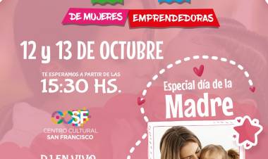 Se viene una nueva Feria de Mujeres Emprendedoras “Especial Día de la Madre”