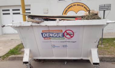 Objetivo dengue: municipio sigue con las intensas tareas preventivas