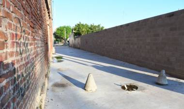 Se encuentra próximo a concluir el hormigonado del Pasaje Cornaglia