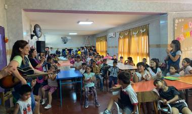 Con un hermoso acto culminó otro exitoso ciclo de Inglés en las Guarderías Municipales