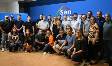 Bernarte recibió al Consejo Pastoral de San Francisco