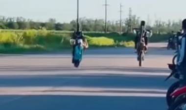 La Municipalidad denunció ante la Justicia un riesgoso comportamiento de grupo de motociclistas