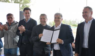 Se firmó el acta de inicio de obra para la construcción de la Sede Regional San Francisco de la Universidad Provincial de Córdoba