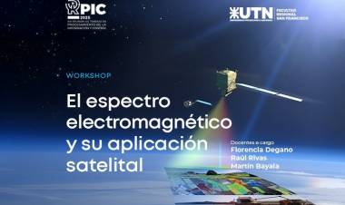 RPIC 2025: workshop sobre espectro electromagnético y su aplicación satelital