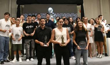 Malena Santillán recibió el San Francisco de Asís de Oro