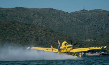 Operativo aéreo y terrestre refuerza la prevención y la seguridad en zonas turísticas de Córdoba