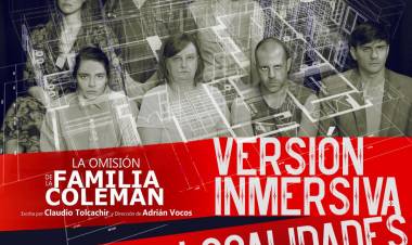 Quedan las últimas entradas para ver la versión inmersiva en San Francisco del éxito La omisión de la familia Coleman