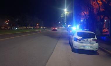 Controles nocturnos reforzados: retuvieron vehículos y labraron nueve actas por infracciones