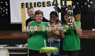 Alco San Francisco celebró 40 años dando pelea a la obesidad